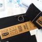 Preview: Nähset Minibag - Waxed Black inkl. Labelset 'English'