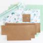 Preview: Nähbox Kosmetiktasche - Eukalyptus Mint