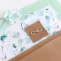 Preview: Nähbox Kosmetiktasche - Eukalyptus Mint