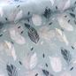 Preview: Canvas Eigenproduktion 'Feathers mint'
