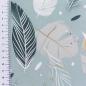Preview: Canvas Eigenproduktion 'Feathers mint'