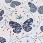 Preview: Canvas Eigenproduktion 'Schmetterlinge jeansblau'