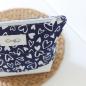 Preview: Nähbox große Kosmetiktasche - Lieblingsstück navy