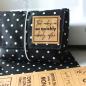 Preview: Nähset Minibag - Punkte inkl. Labelset 'English'