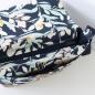 Preview: Nähset Tasche 'Katie' - Denim Flowers inkl. Labelset 'Statement'