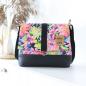 Preview: Nähset Tasche 'Katie' - Tropical Flowers inkl. Labelset 'Statement'