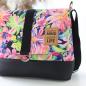 Preview: Nähset Tasche 'Katie' - Tropical Flowers inkl. Labelset 'Statement'