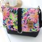 Preview: Nähset Tasche 'Katie' - Tropical Flowers inkl. Labelset 'Statement'
