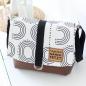 Preview: Nähset Tasche 'Katie' - Boho inkl. Labelset 'Nähliebe'