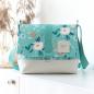 Preview: Nähset Tasche 'Katie' - Flowers mint