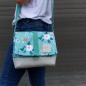 Preview: Nähset Tasche 'Katie' - Flowers mint