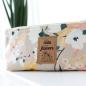 Preview: Nähset Zipperbag - Blumen korall inkl. Labelset 'Floral'