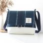 Preview: Nähset Tasche 'Katie' - Waterdrops Navy
