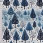 Preview: Canvas Eigenproduktion 'Winterwald'