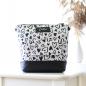 Preview: Nähbox große Kosmetiktasche - Lieblingsstück schwarz