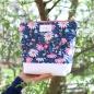 Preview: Nähbox große Kosmetiktasche - Wildblume