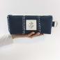 Preview: Zipperbag - Waterdrops Navy