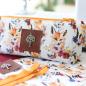 Preview: Nähset Zipperbag - Blütenfuchs