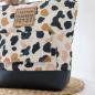 Preview: Nähbox große Kosmetiktasche - Leo inkl. Labelset 'Nähliebe'