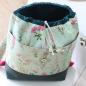 Preview: Nähbox Rucksack - Pastellblüten inkl. Labelset 'Floral'