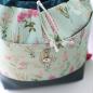 Preview: Nähbox Rucksack - Pastellblüten inkl. Labelset 'Floral'