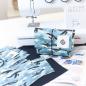 Preview: Nähset Minibag - Blauwal