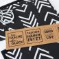 Preview: Nähset Minibag - Black & White inkl. Labelset 'Statement'