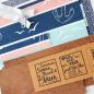 Preview: Nähbox Kosmetiktasche - Anker & Meer inkl. Labelset 'Anker'