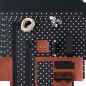 Preview: Nähbox Rucksack - Punkte schwarz