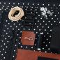 Preview: Nähbox Rucksack - Punkte schwarz