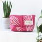 Preview: Nähset Minibag - Palmenblätter Pink