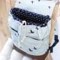 Preview: Nähbox Rucksack - Blue Bird