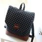 Preview: Nähbox Rucksack - Punkte schwarz
