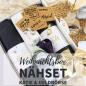 Preview: Große Weihnachtsbox mit Katie- & Geldbörsen-Nähset