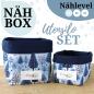 Preview: Nähset Utensilo groß & klein - Winterwald