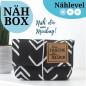 Preview: Nähset Minibag - Black & White inkl. Labelset 'Statement'