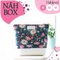 Preview: Nähbox große Kosmetiktasche - Wildblume