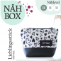 Preview: Nähbox Kosmetiktasche - Lieblingsstück schwarz