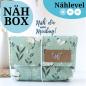 Preview: Nähset Minibag - Schmetterlinge mint
