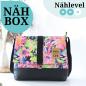 Preview: Nähset Tasche 'Katie' - Tropical Flowers inkl. Labelset 'Statement'