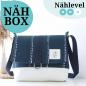 Preview: Nähset Tasche 'Katie' - Waterdrops Navy