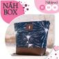 Preview: Nähbox große Kosmetiktasche - Pusteblume Navy