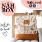 Preview: Nähbox Rucksack - Feathers Cream