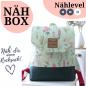Preview: Nähbox Rucksack - Pastellblüten inkl. Labelset 'Floral'