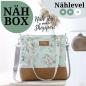 Preview: Nähbox Shopper - Aquarell Mint