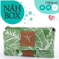 Preview: Nähbox 'Smaragd Geldbörse' - Blattwerk Grün