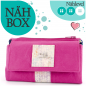 Preview: Nähbox 'Smaragd Geldbörse' - Waxed Pink