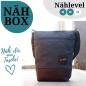 Preview: Nähset Umhängetasche - Waxed Grey