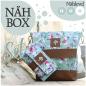 Preview: Nähbox Set - Amber & Geldbörse - Romantic Flowers Mint