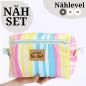 Preview: Nähset Boxybag 'Maxi' - Summerfeeling inkl. Labelset 'C'est la vie!'